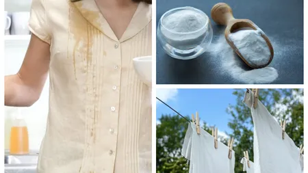 Cum să scapi de petele de pe haine în cinci secunde. Trucul minune care te ajută în orice situație. Ai nevoie doar de trei ingrediente simple