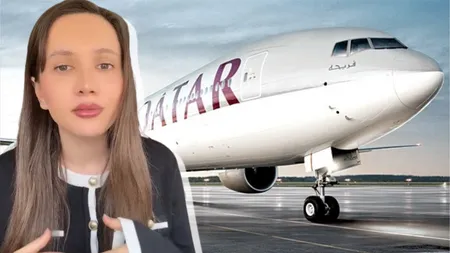 Salariul unei stewardese din România la Emirates sau Qatar. Dezvăluirile făcute de o tânără pe rețelele sociale