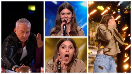 O româncă de 14 ani a reușit să-i cucerească pe jurații de la Britain's Got Talent. Adolescenta a primit Golden Buzzer: „Ai fost fantastică”