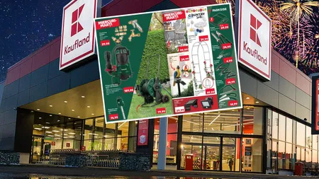 Promoții de neratat la Kaufland începând din 16 aprilie. Prețuri reduse la unelte pentru casă și grădină