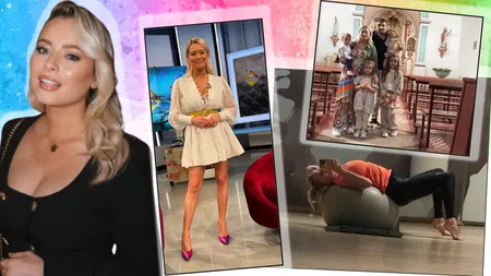 Laura Cosoi, apariție neașteptată în costum de baie. Cum arată vedeta în vârstă de 43 de ani după 4 nașteri