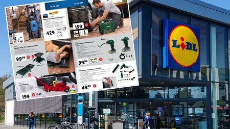 Super-oferte la Lidl începând din 17 aprilie! Prețuri reduse la o varietate de unelte utile în orice gospodărie