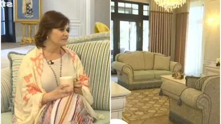 FOTO Cum arată casa în care locuiește Niculina Stoican. Este amenajată cu mult bun gust: 