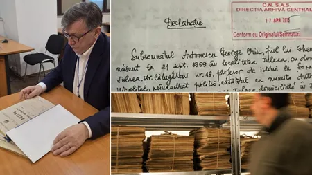 Ce a scris Crin Antonescu în declaraţia de la Securitate DOCUMENT CNSAS. Victor Ciutacu: 