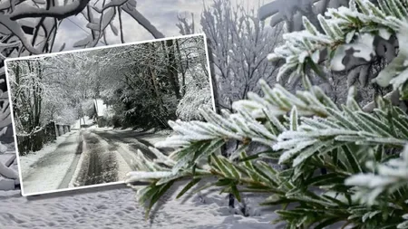 Avertizare meteo de polei, vânt puternic și ninsori la munte. Iarnă în plină primăvară în România