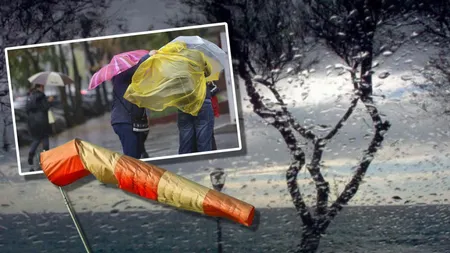 Ploi și furtuni înainte de Paște. ANM a emis avertizare COD GALBEN pentur mai multe județe