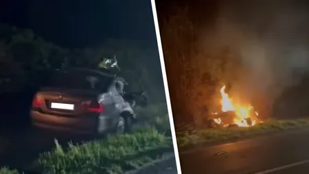 Accident mortal în Vinerea Mare, în județul Mehedinți. O tânără și-a pierdut viața după ce șoferul mașinii în care se afla a făcut o depășire periculoasă și s-a izbit de un TIR