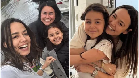 Andreea Raicu a petrecut Paștele cu Măriuca, fetița pe care a adoptat-o la 6 ani. Imagini emoționante cu cele două