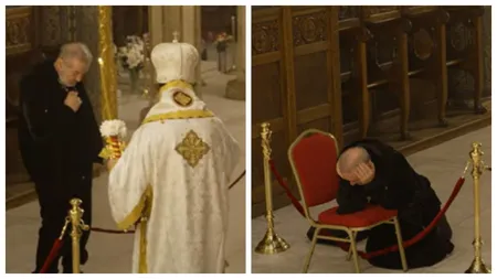 Gigi Becali, prezent la Patriarhie în noaptea de Înviere. Fotografiile emoționante de la sfântul eveniment GALERIE FOTO
