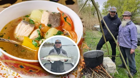Cum pregătește Sorin Bontea cea mai delicioasă ciorbă de pește. Secretul care îi dă gustul specific din Delta Dunării: „Omul cât trăiește învață”