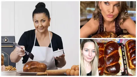 Războiul cozonacilor de Paști! Gabriela Cristea, Laura Cosoi și Anna Lesko își dispută atenția fanilor