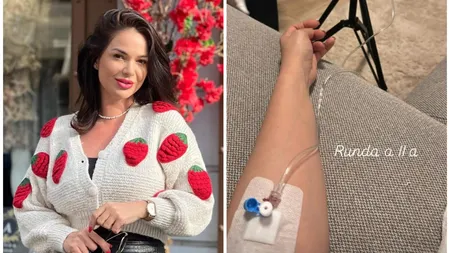 Deea Maxer a ajuns pe perfuzii. Imaginea cu care vedeta și-a îngrijorat fanii
