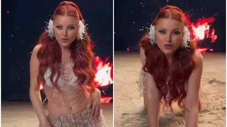 Elena Gheorghe, mișcări lascive în noul videoclip. Fanii au rămas uimiți: 