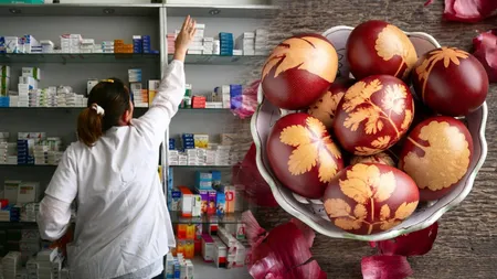 Farmacii deschise în noaptea de Înviere și în zilele de Paște. De unde cumperi pastile dacă ți-au picat greu ouăle, drobul și friptura de miel