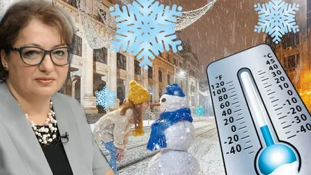 EXCLUSIV Temperaturi de iarnă înainte de Florii. Florinela Georgescu (ANM) anunță când se încălzește vremea