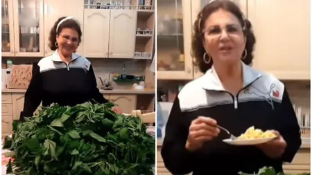 Irina Loghin a dezvăluit rețeta urzicilor. Cum le păstrează pentru iarnă: 
