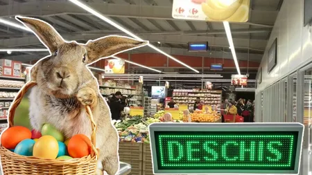 Singurul supermarket din București deschis duminică, în prima zi de Paște. Programul supermarketurilor din Capitală
