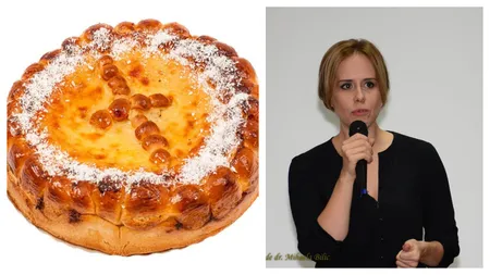 Mihaela Bilic, rețetă de pască cu brânză dulce. „Aș mânca în tot timpul anului”