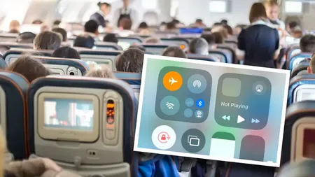 Adevărul despre modul avion al telefonului. Ce se întâmplă, de fapt, dacă nu activezi această funcție în timpul zborului