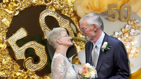 Cuplurile care aniversează nunta de aur sau de diamant pot beneficia de un sprijin financiar. Se dau 1.000-3.000 de lei REGULAMENT