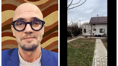 GALERIE FOTO Noua viață a lui Oreste, departe de tumultul orașului. Realizatorul și-a vândut apartamentul și s-a mutat la țară. Cum arată casa construită de la zero