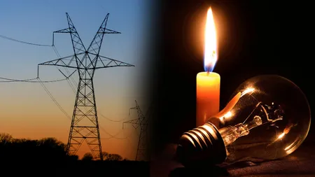 România rămâne fără lumină. Mai multe orașe vor fi afectate de o pană de curent care va dura câteva zile. Lista zonelor care vor rămâne în beznă