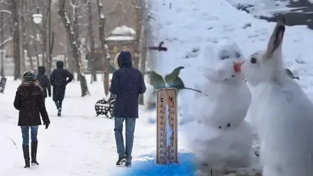 Meteorologii AccuWeather anunță COD ROȘU de ninsori și temperaturi de -9 grade Celsius. Românii ar putea merge la ski de Paște