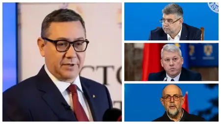 EXCLUSIV Victor Ponta, acuzații la nivel înalt: „România este un sat fără câini, condus de triumviratul Ciolacu-Predoiu-Hunor”