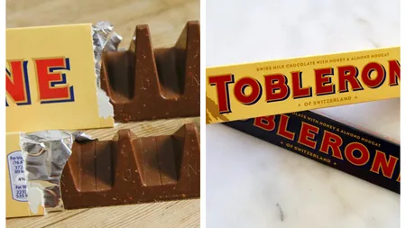 Dispare ciocolata neagră Toblerone. Anunțul oficial al producătorului: ”A fost o decizie grea”