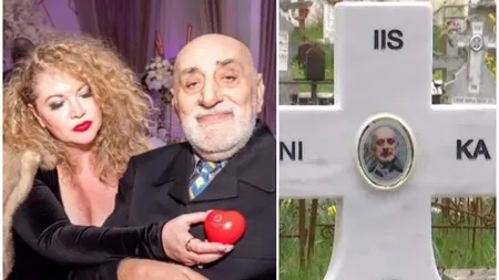 Cum arată mormântul lui Viorel Lis. Imaginile sunt publice: 