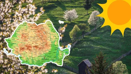 Temperaturi de ianuarie cu două săptămâni înainte de Paşte. Cum se schimbă vremea în următoarele 10 zile, noi hărţi de la ANM