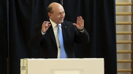 Traian Băsescu a votat schimbarea: 