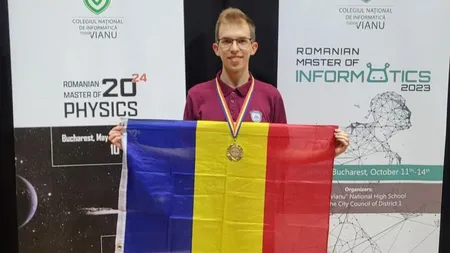 Rareş Felix Tudose, micul geniu din loturile olimpice de fizică şi informatică, a fost acceptat la MIT