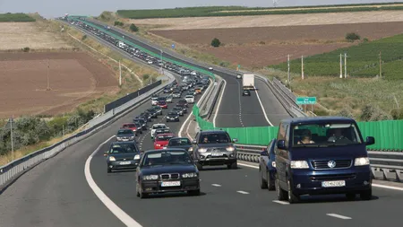 Accident cu șase maşini pe Autostrada Soarelui - A2. Trei persoane sunt rănite