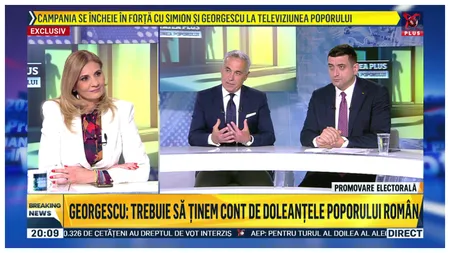 George Simion și Călin Georgescu, ultima apariție împreună înainte de alegeri: „E victoria bunului simț, de aceea suntem împreună”
