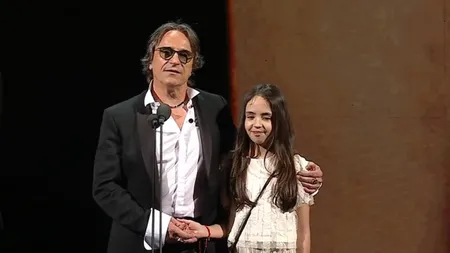 Prima reacţie a lui Claudiu Bleonţ după ce şi-a umilit fiica la Premiile Gopo. 