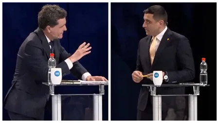 Dezbatere Nicușor Dan vs George Simion. Contre dure și pe tema vaccinării. Simion: ”Pandemia a fost învinsă când a început războiul” / Dan: ”Este tipul de discurs anti-știință care duce dezinfomare în societate”