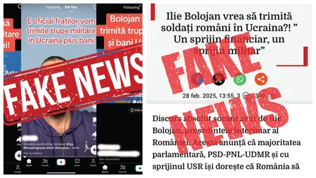 Avertisment MApN despre fakenews-ul de pe TikTok privind trimiterea de militari români în Ucraina. ”Încercări de a spori teama generată de război”
