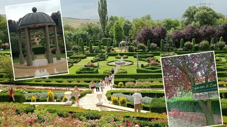 FOTOREPORTAJ EXCLUSIV Grădinile lui Zoe, colțul de Toscana din Ardeal. Imagini spectaculoase din cea mai frumoasă grădină aristocrată din România