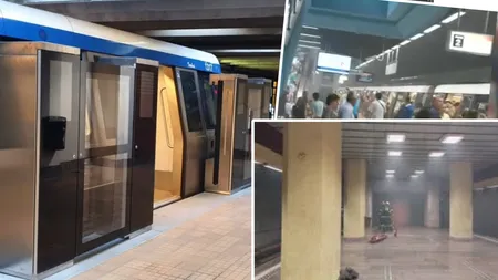Incendiu la metrou în ziua alegerilor prezidențiale 2025. Călătorii au fost evacuați