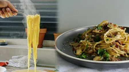 De ce nu se spală NICIODATĂ pastele înainte de a le pune la fiert. Italienii își fac cruce când aud de așa ceva