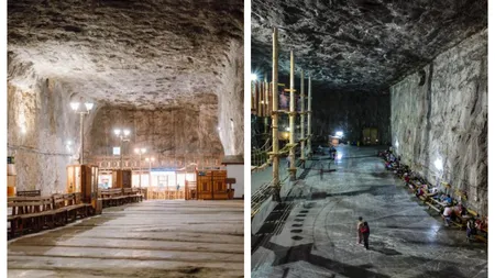 Salina Praid, închisă din cauza inundațiilor. Când va putea fi din nou vizitată de turiști