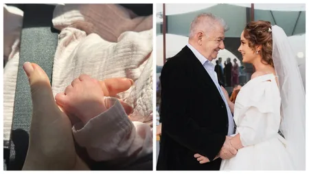 Florin Zamfirescu a devenit bunic. Clipe de bucurie în familia marelui actor, după ce nora sa a născut primul ei copil GALERIE FOTO