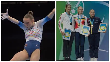 Ana Bărbosu a scris istorie la Europenele de gimnastică: PATRU medalii pentru România, dintre care una de aur!