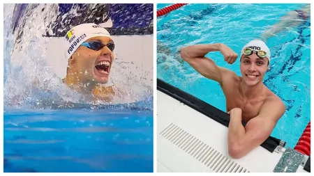 David Popovici, fenomenal la Europenele U23: o nouă medalie de aur și record european!