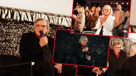 Florin Piersic arată fantastic la 89 de ani, după boala prin care a trecut. Marele actor, apariție rară la brațul soției