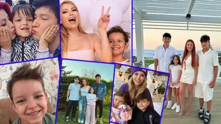 Cât de mare s-a făcut fiul artistei Elena Gheorghe. Nicholas are 13 ani și este cât mama lui de înalt