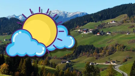 Prognoza meteo. Caniculă, disconfort termic ridicat şi reprize de ploi abundente, grindină şi vijelii mai ales la munte