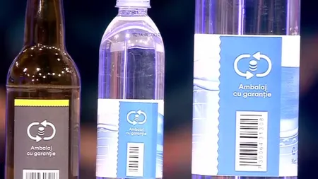 Câți bani ar putea primi românii pentru sticlele de plastic de 5 litri dacă SGR se extinde