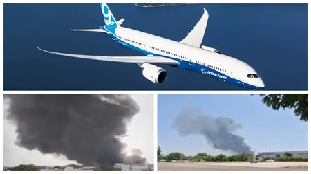 Un avion cu 242 de oameni s-a prăbușit la scurt timp după decolare, există UN supravieţuitor! Imagini șocante de la fața locului. NICIUN ROMÂN nu se afla la bord VIDEO